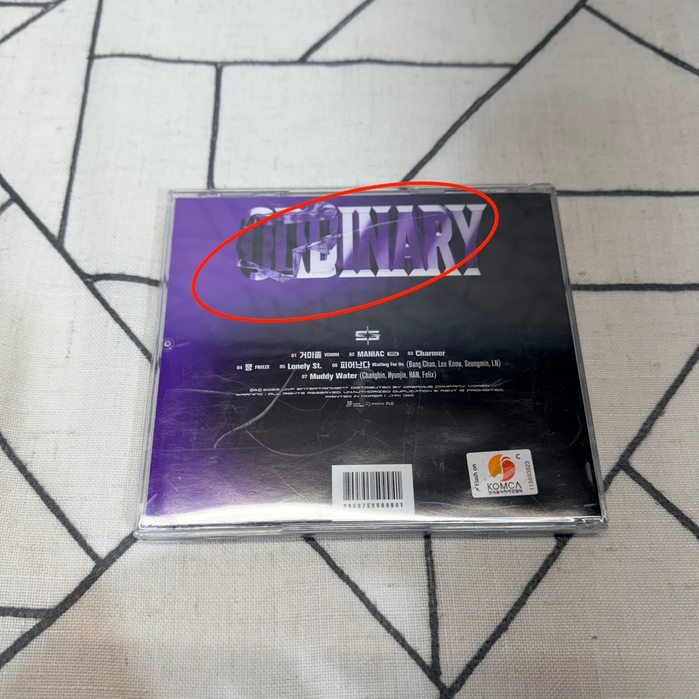 Stray Kids ODDINARY CD Jewel Case I.N Version Purple K-Pop Album with Photocards - Picture 5 of 6